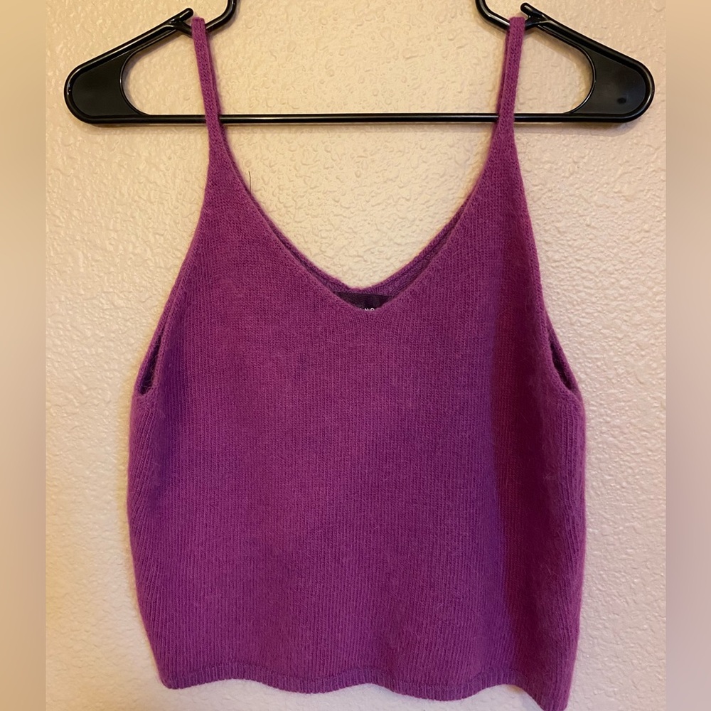 NWT Code x Mode Angora Sweater Cami Tank